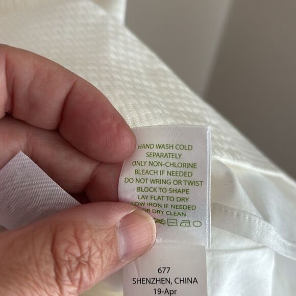 Lilly Pulitzer Women Jena White beaded coral shift dress with Embroidery 6 NWT! - Picture 13 of 13